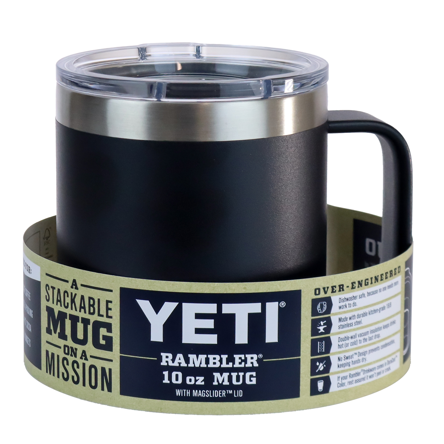 10 oz YETI® Stainless Steel Insulated Stackable Ceramic Lining Mug 3