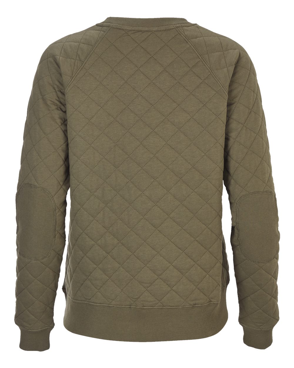 Women's Quilted Crewneck Pullover - R08 43