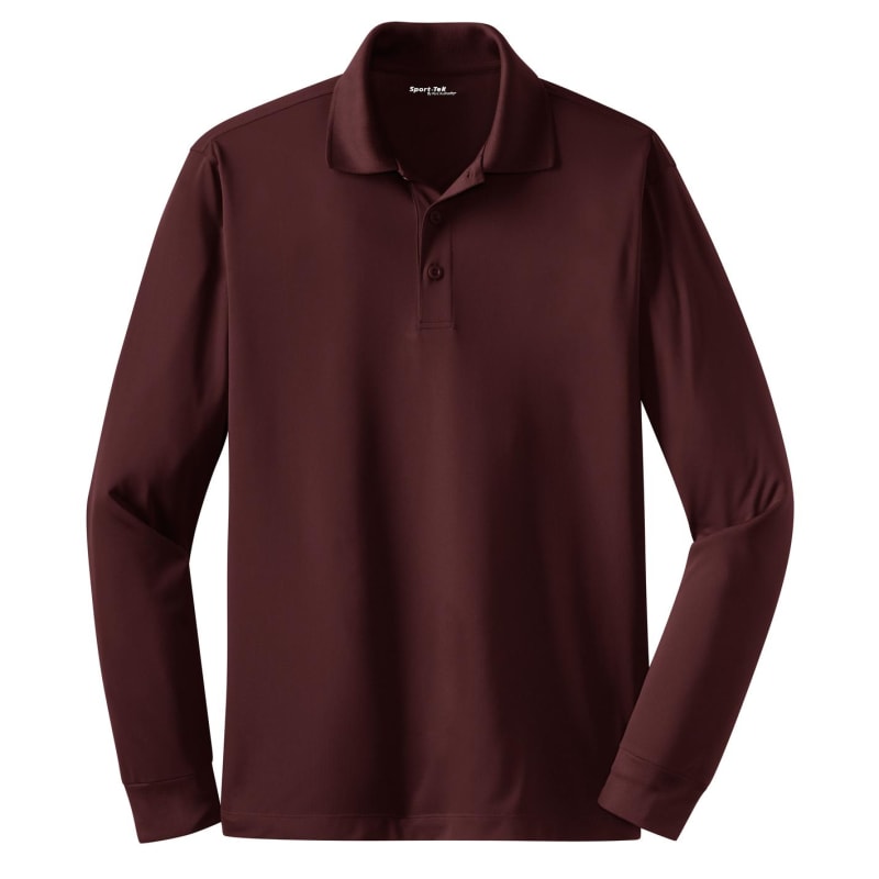 Sport-Tek Long Sleeve Micropique Sport-Wick Polo. 40