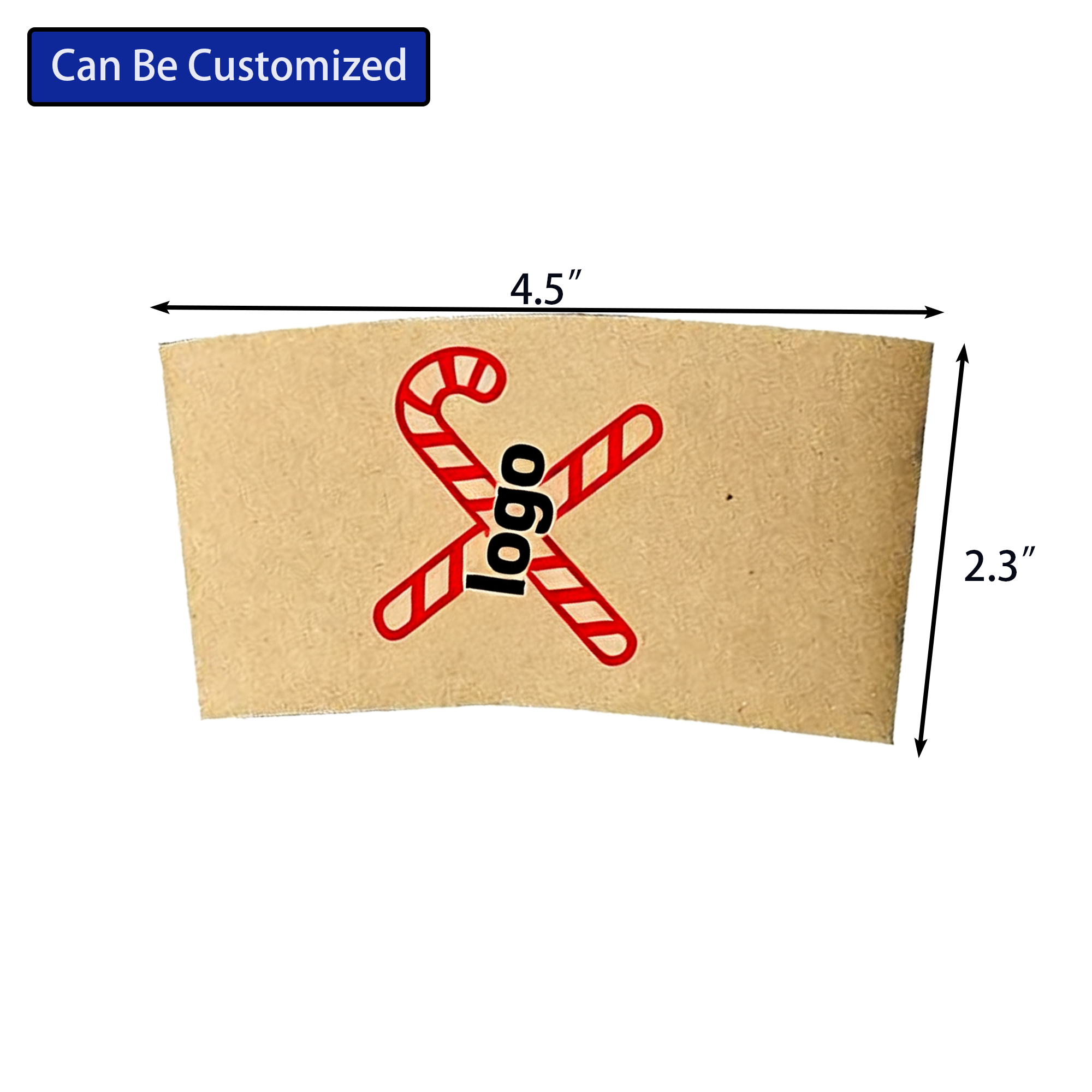 Kraft Paper Coffee Cup Sleeve 2