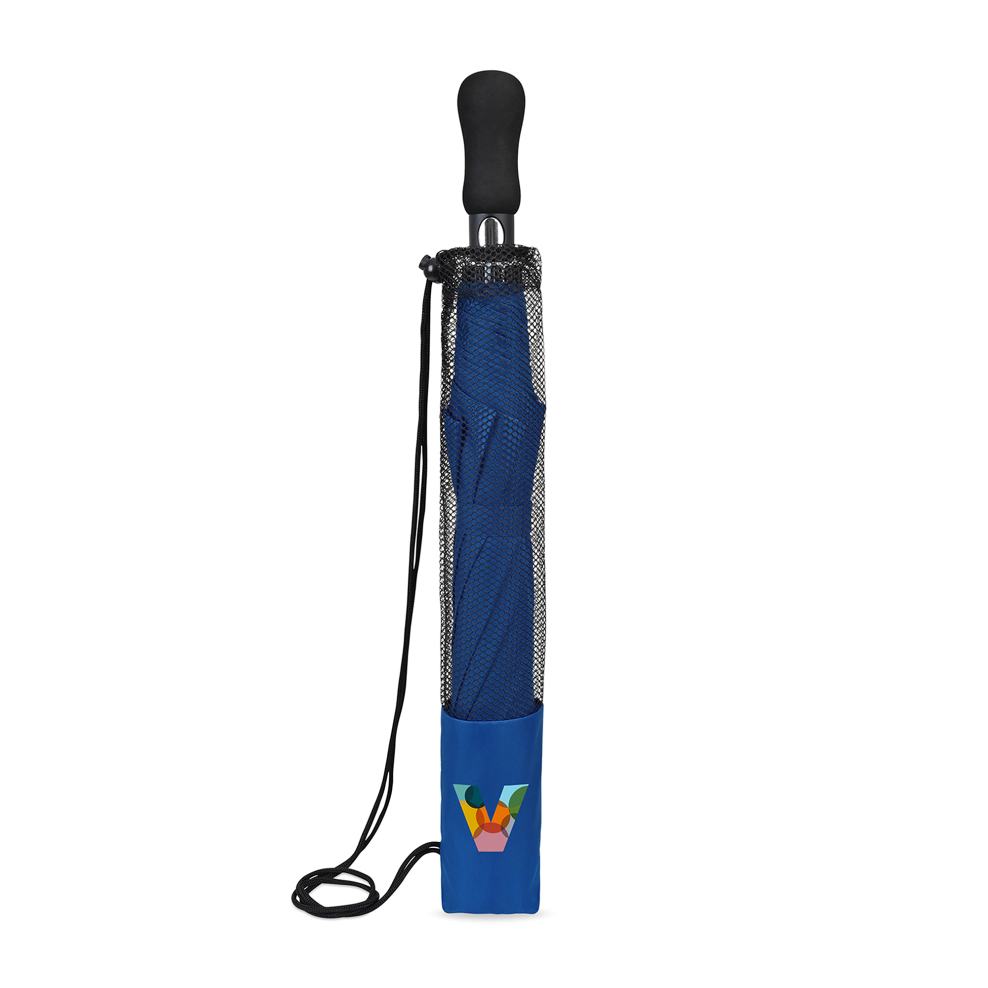 Elements 58" Recycled rPET Auto Open Travel Folding Umbrella 31
