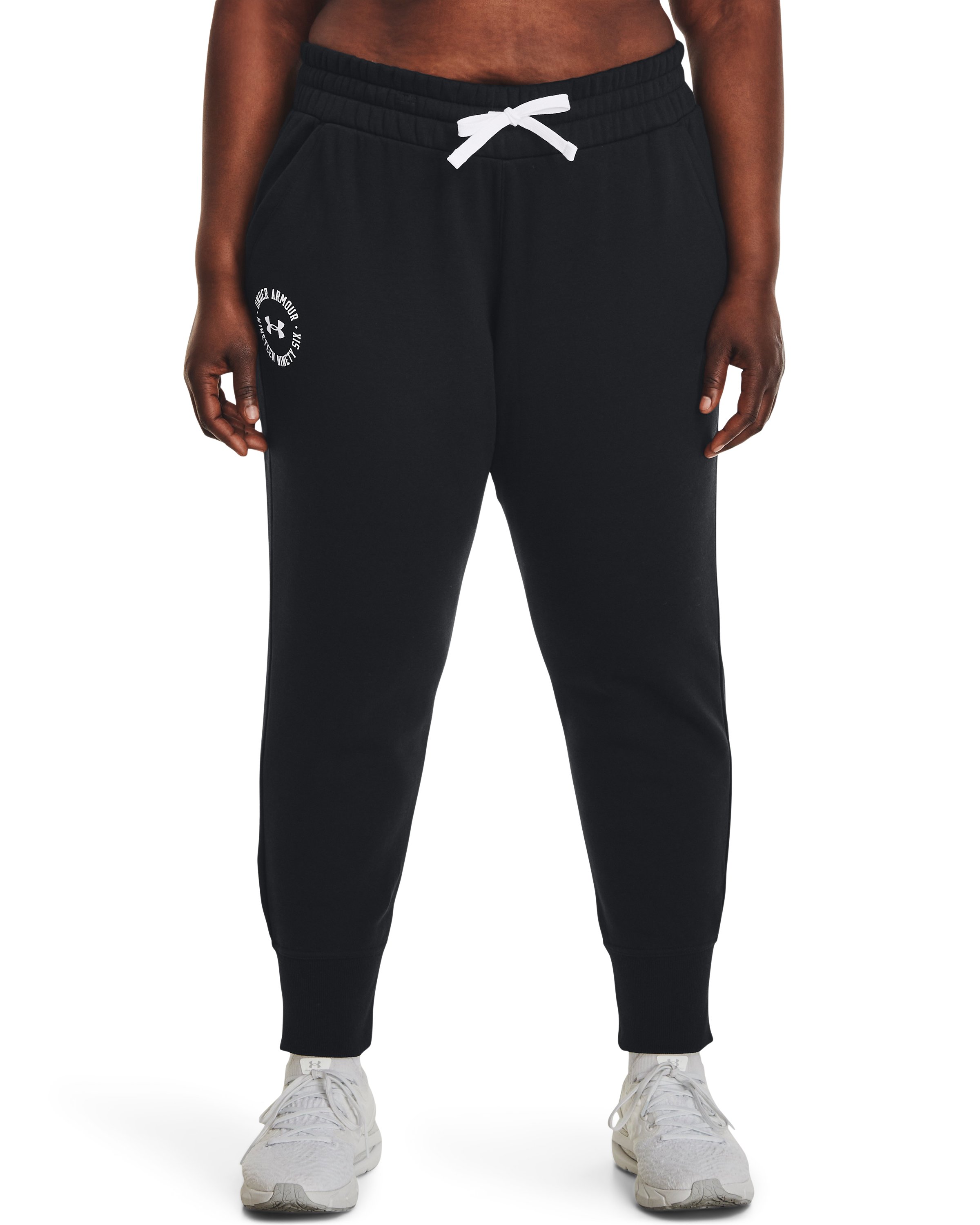 Women's UA Rival Fleece Crest Joggers 2