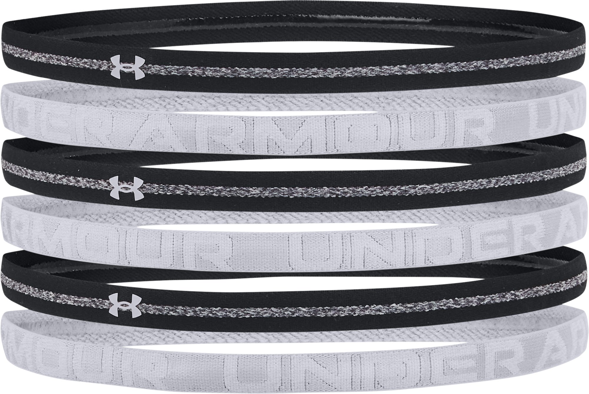 UA Heathered Mini Women's 6 Pack Headbands 13