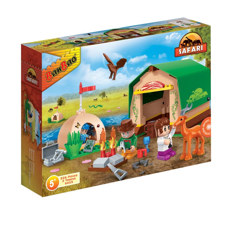 Camping Trip Interlocking Block Sets - 226 Pieces 2