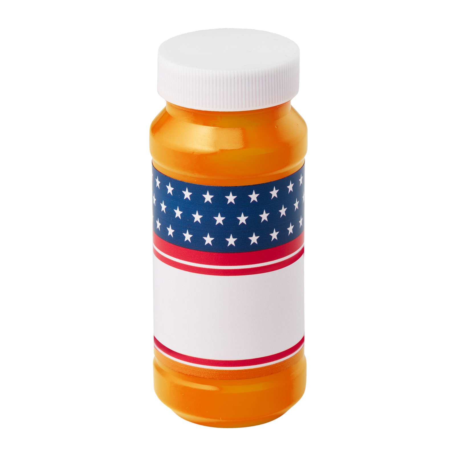 4 oz. Patriotic Bubbles with Full-Color Digital Label 15