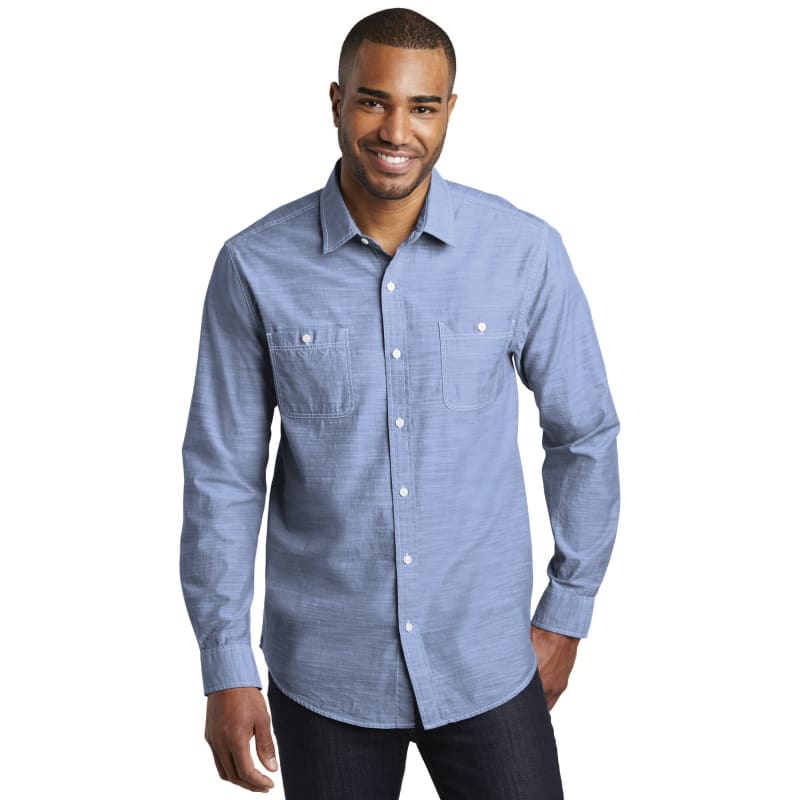 Port Authority Slub Chambray Shirt. 11