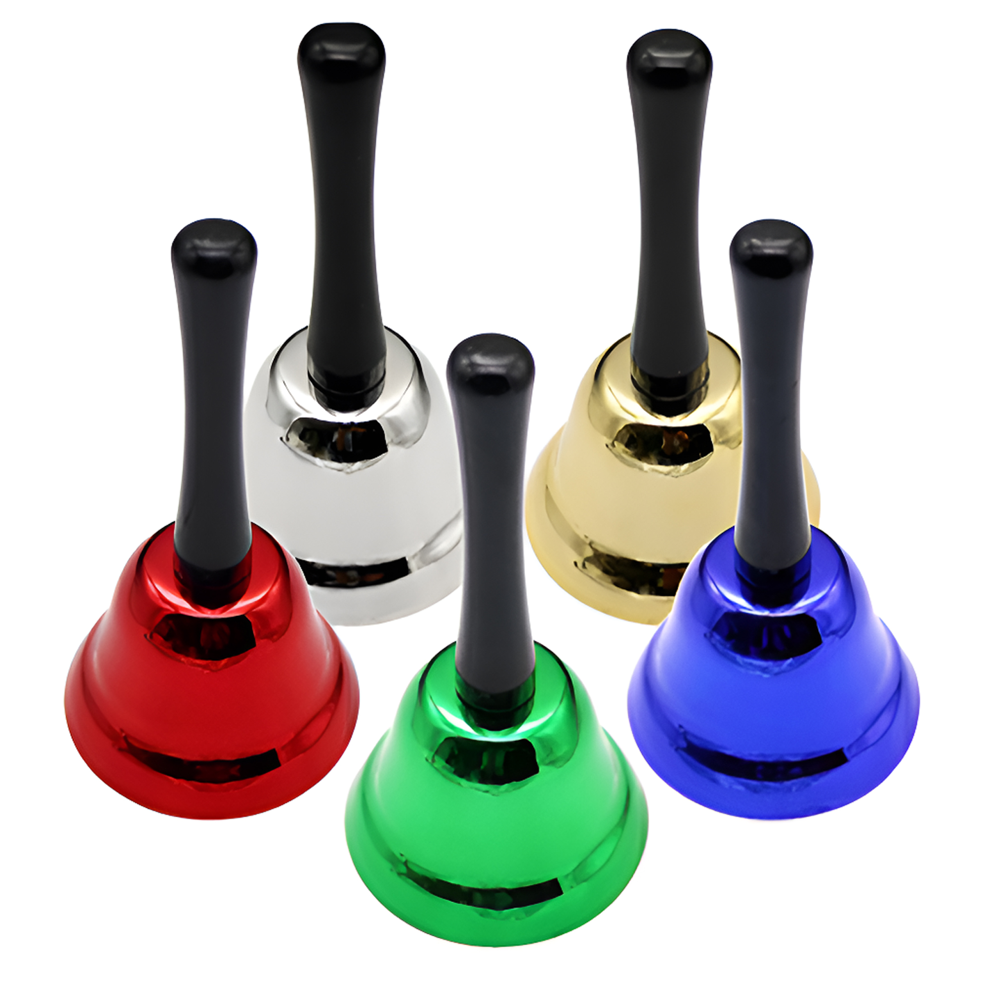 MOQ 50 PCS Festive Christmas Hand Bell 3