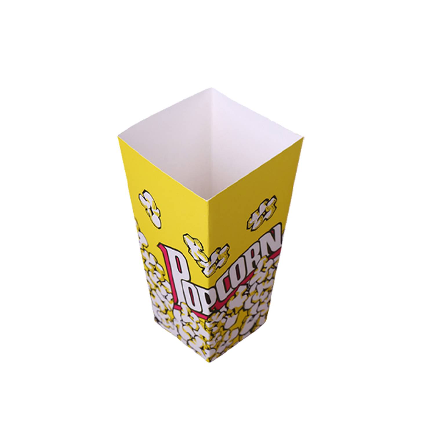 Square Disposable Food Folding Popcorn Paper Box 4