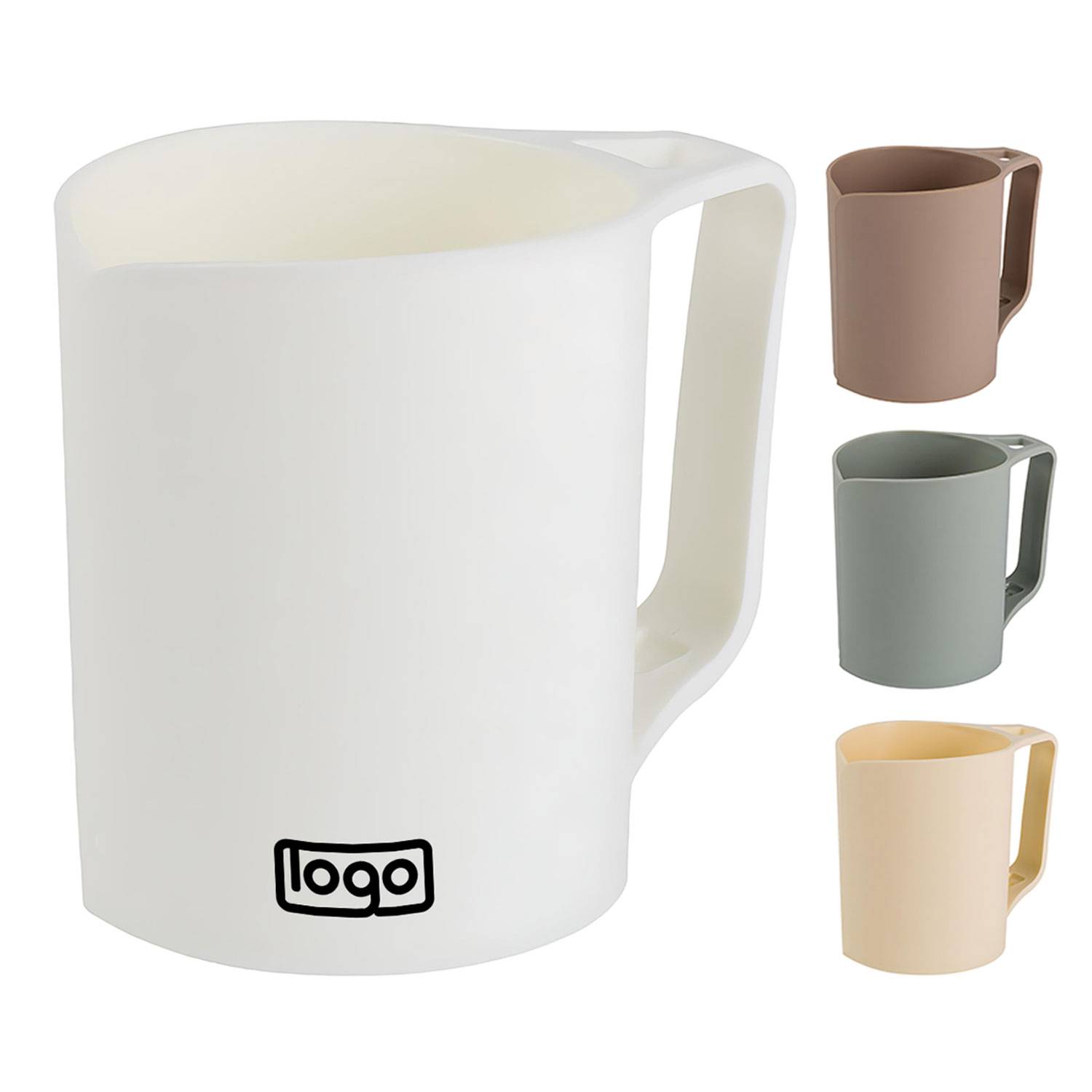 Compact Student Mouthwash Cup with Handle 2
