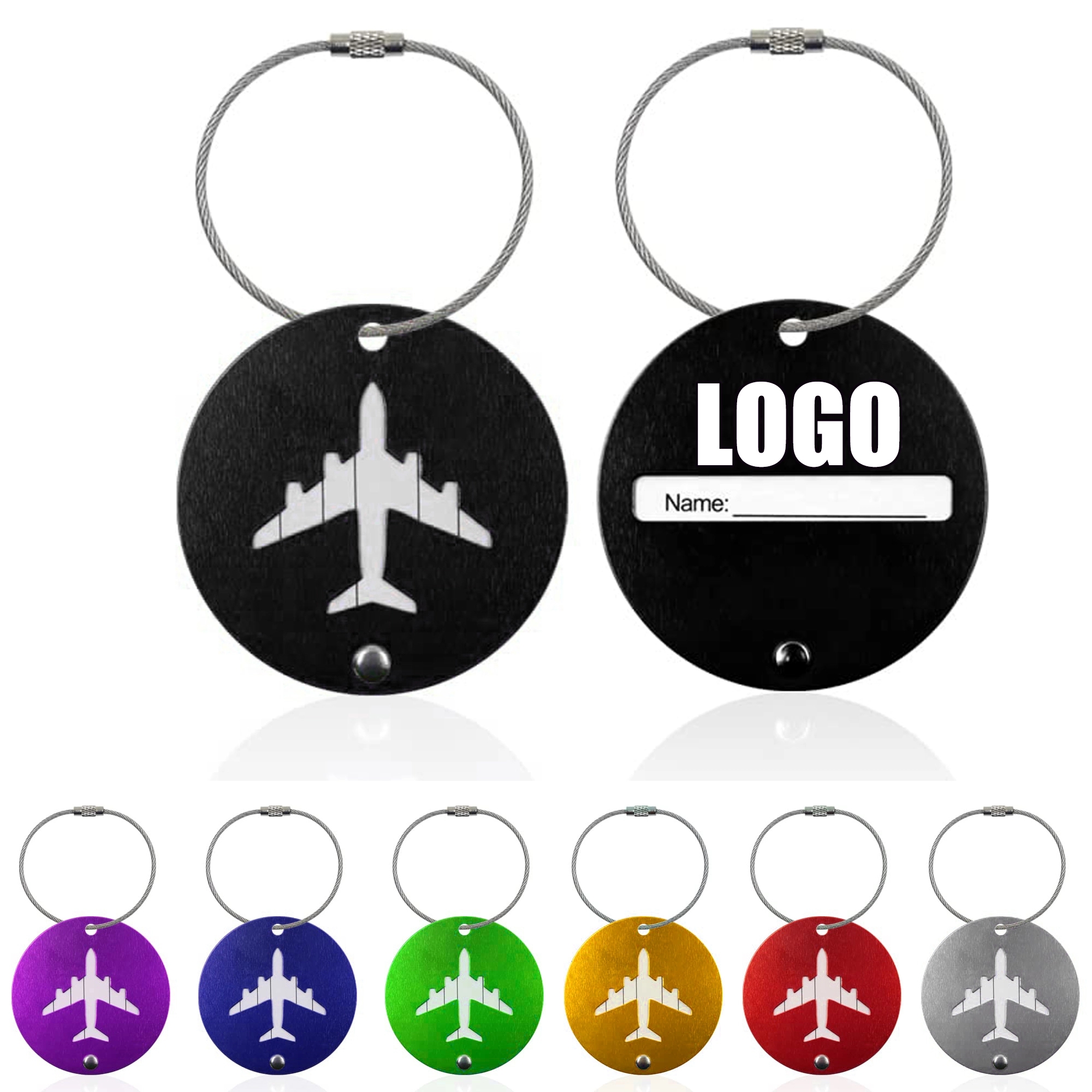 Metal Luggage Tag 3