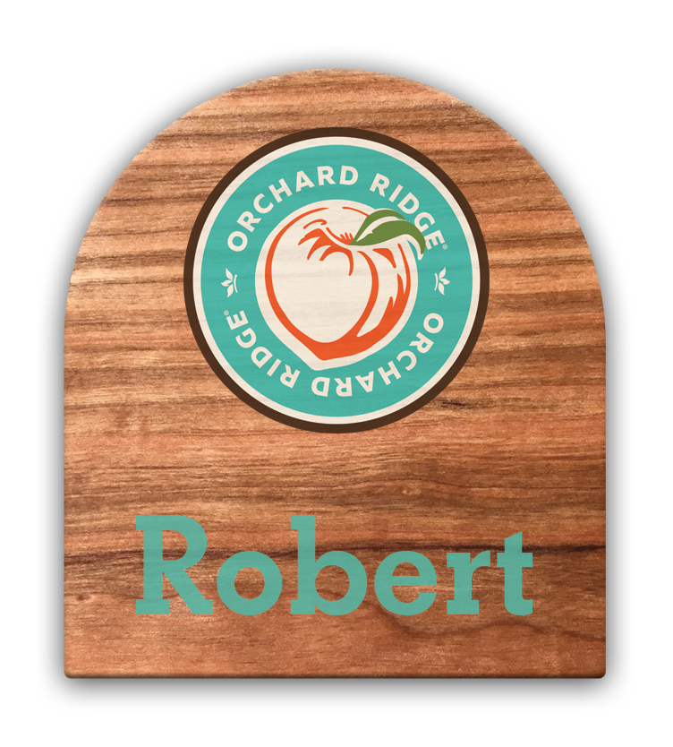 Wood Sublimated Badges