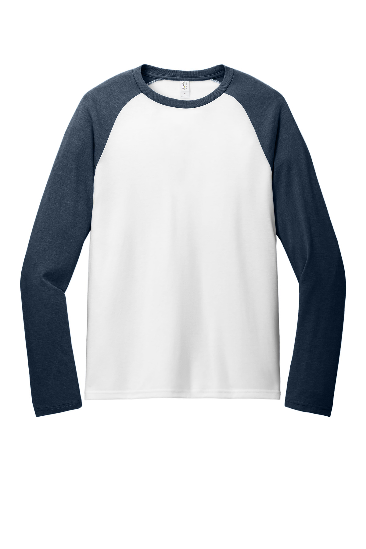 Allmade Unisex Tri-Blend Long Sleeve Colorblock Raglan AL6009 18