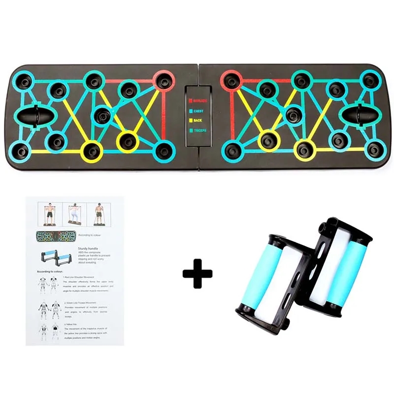 Home Workout Equipment Push Up Board Multi-Functional 6