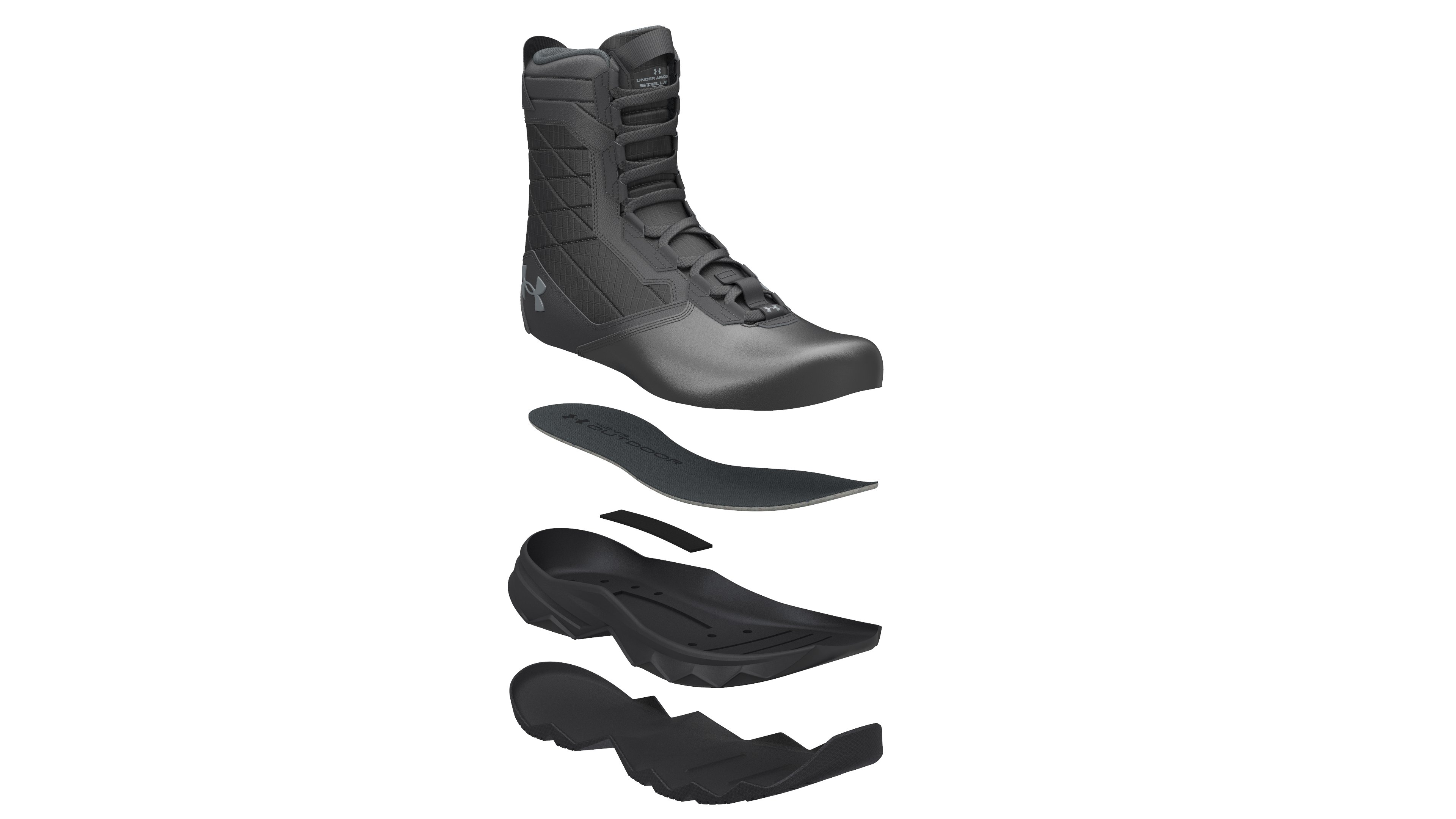 Women's UA Stellar G2 Tactical Boots  3