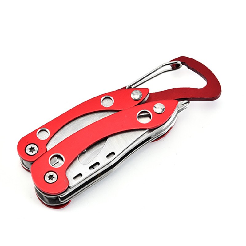Multi-Tool Folding Pliers with Carabiner 3
