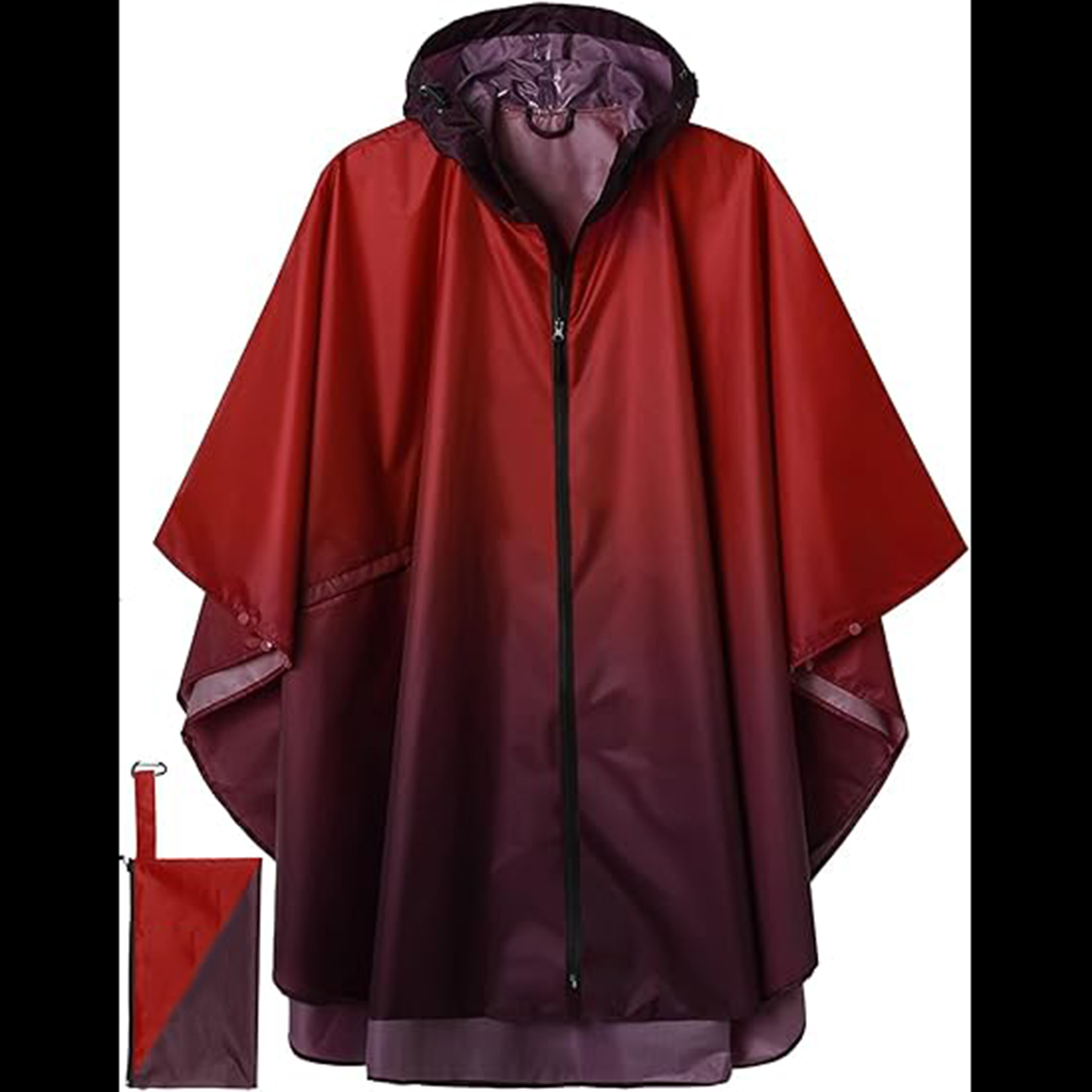 Unisex Hooded Poncho 4