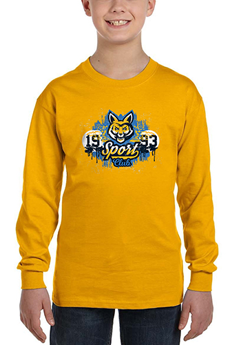 Gildan Heavy Cotton Youth Long Sleeve T-Shirt 18