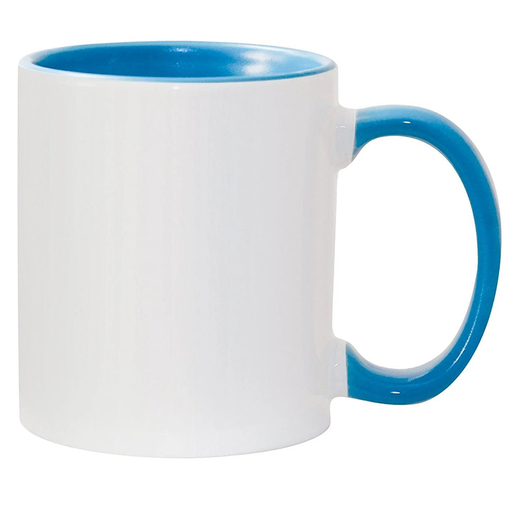 11oz Full Color Colored Handle Mug 7