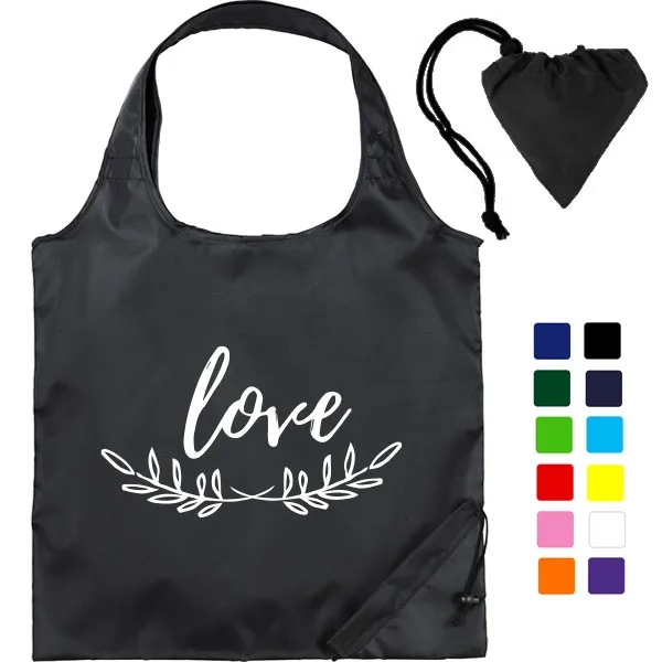 Reusable RPET Foldaway Tote Bags 10
