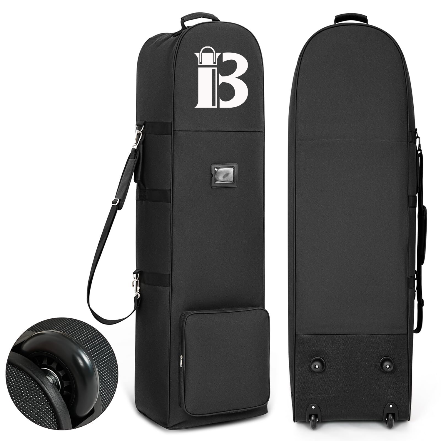 Airline Compliant Foldable Wheeled Golf Bag for travel 2