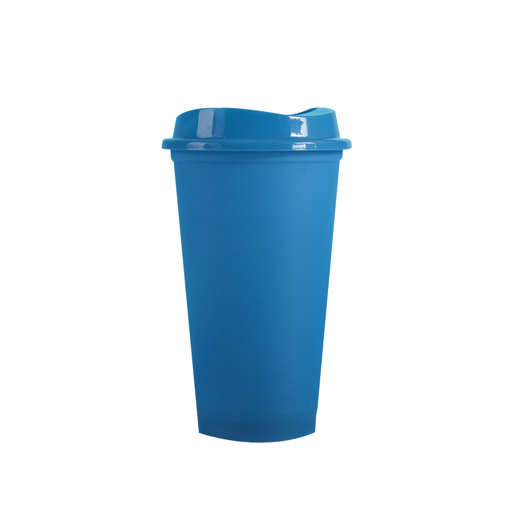 450ML 16 Oz Color Plastic Cup Temperature Sensitive Milk Tea Cup 3