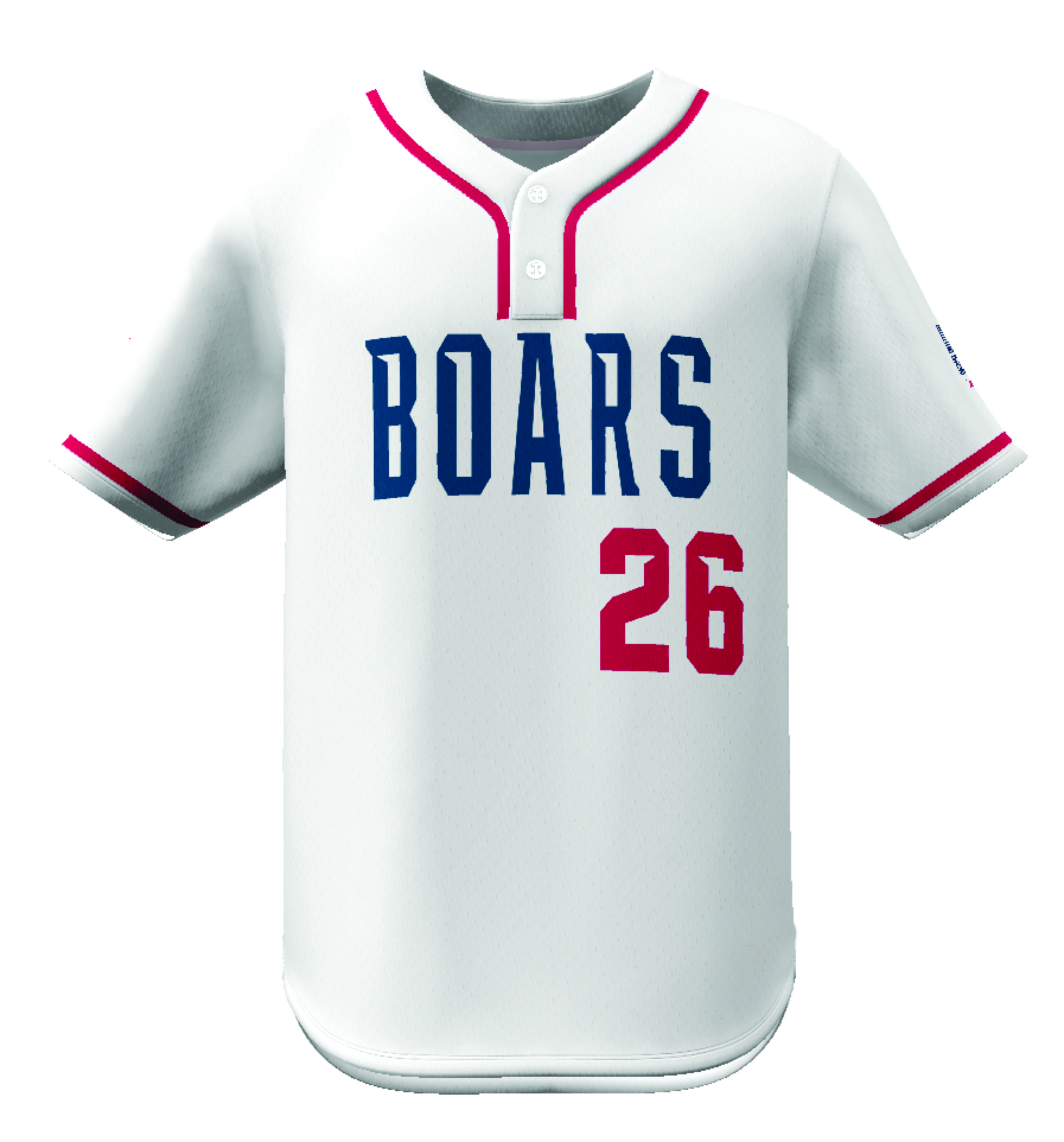 Cutter 2-Button Baseball Jersey - Select 2