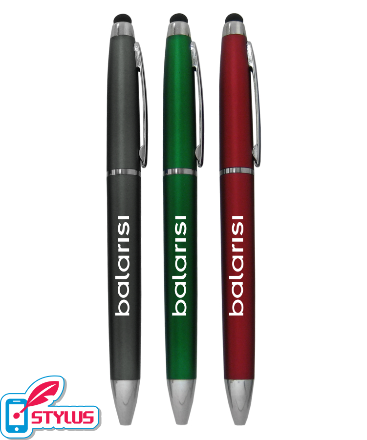 Union Printed "Stylish" Stylus Twist Pen 1