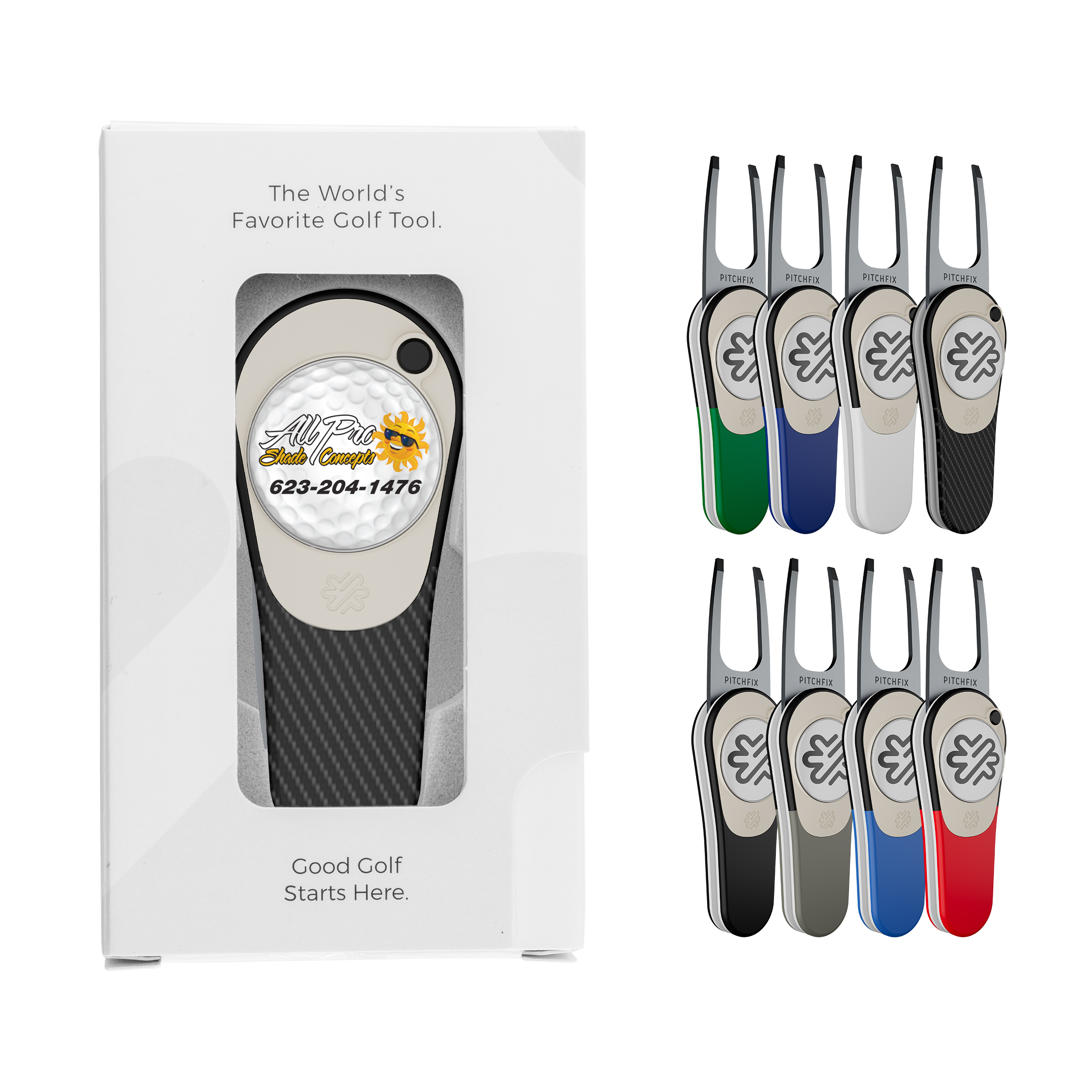 Pitchfix Icon Golf Divot Tool in Gift Box 13