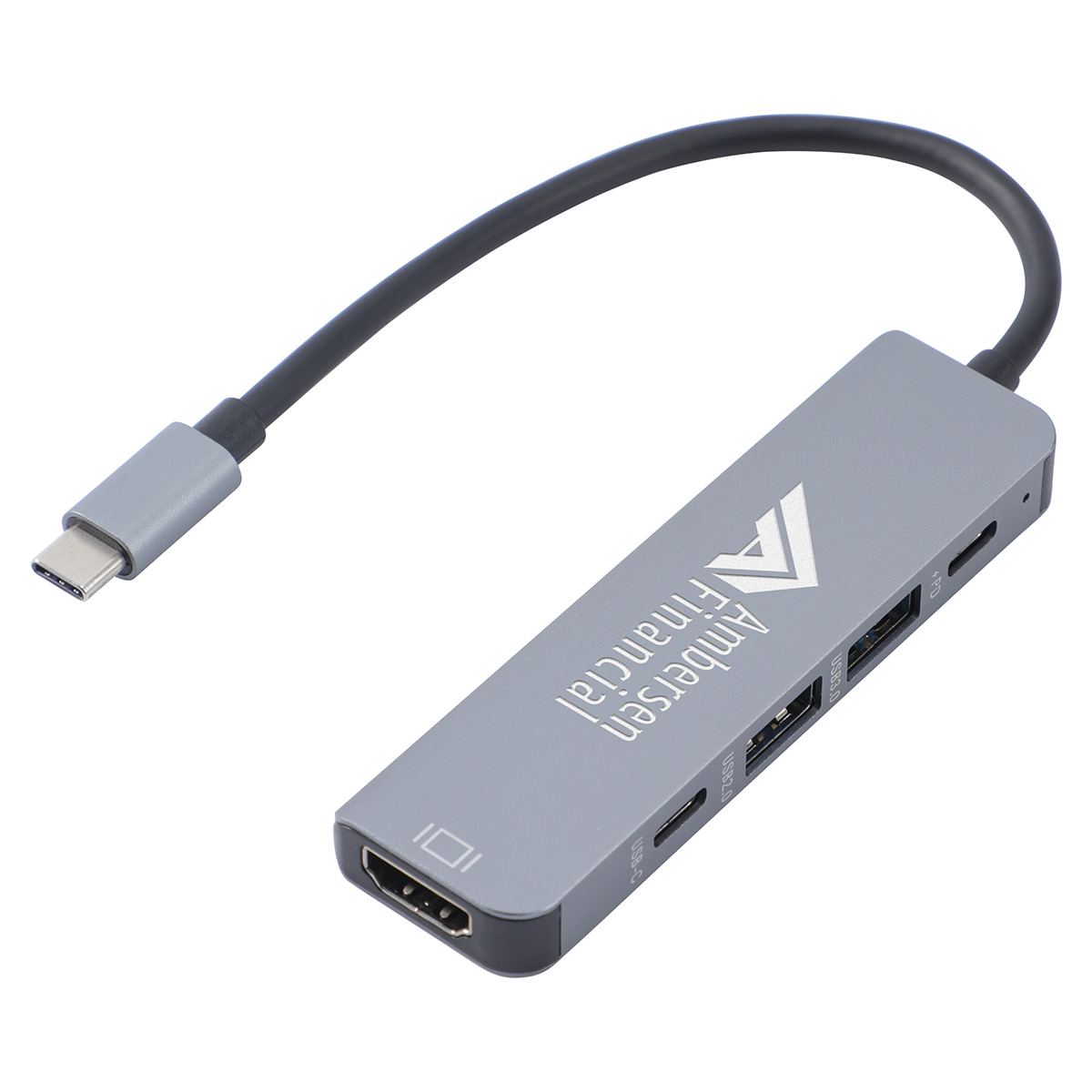 Zing USB-C 5-Port Hub with USB-A, USB-C & HDMI 4