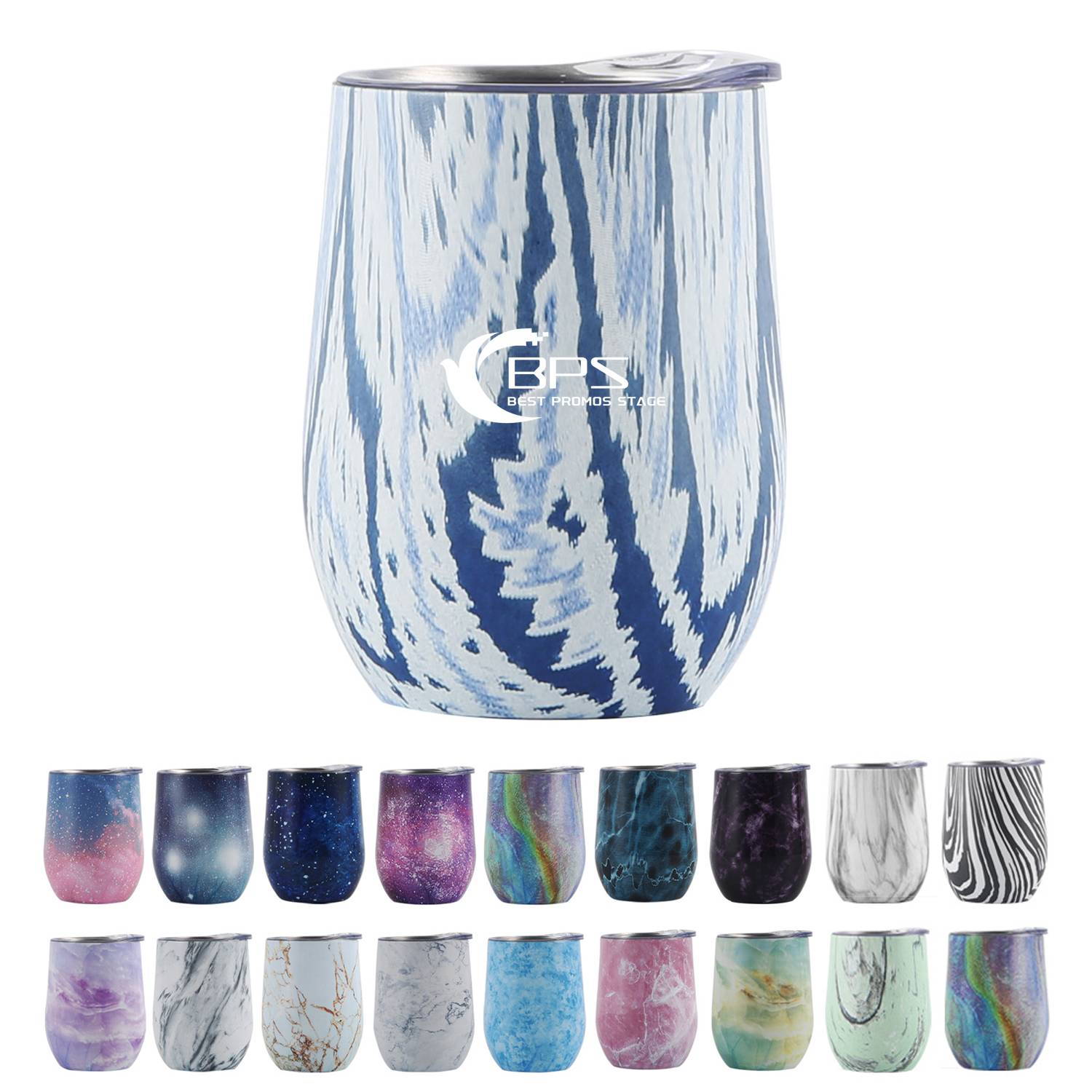 12oz Insulated Cup with Lid 3