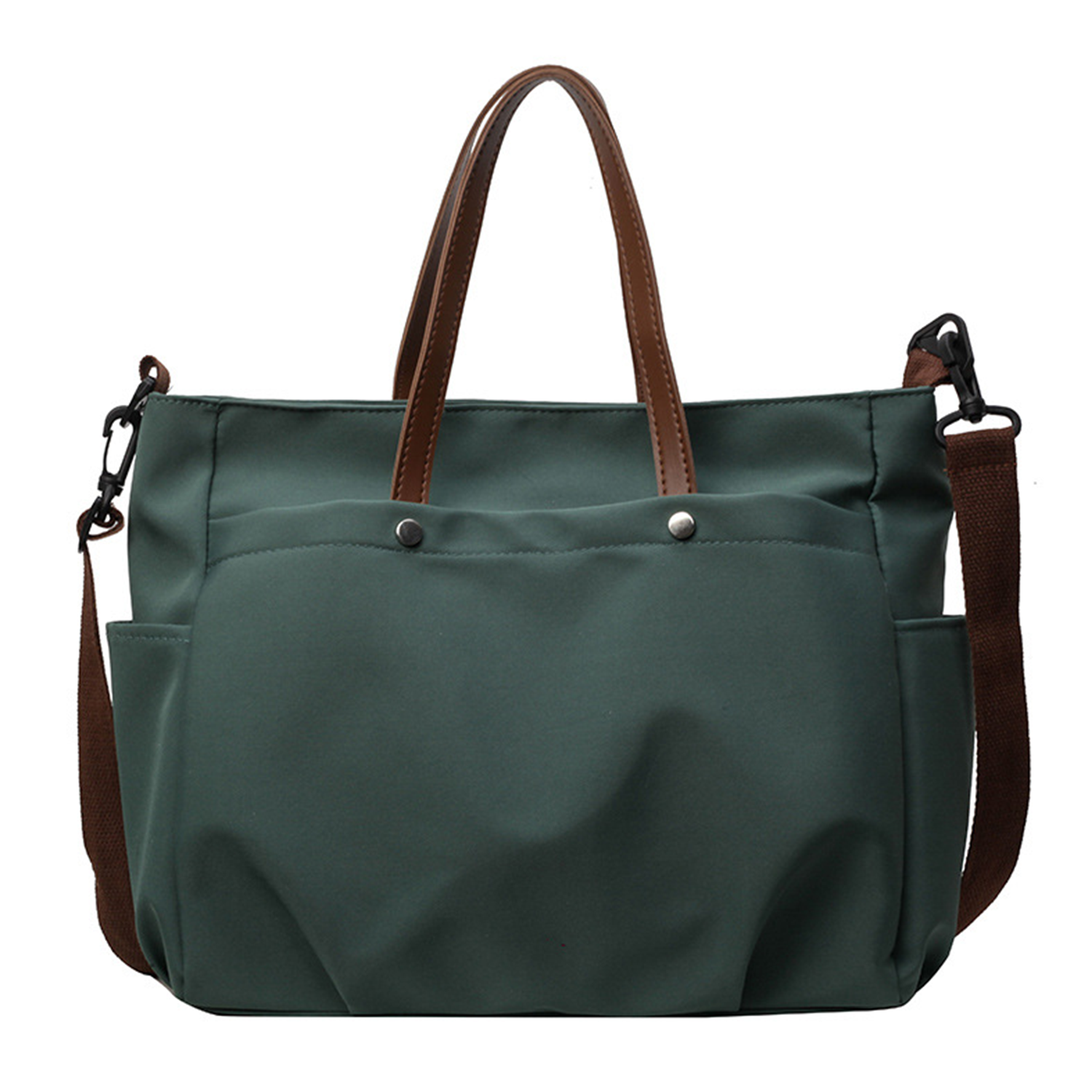 Large Capacity Canvas Shoulder Tote Bag, custom tote bag with logo imprint 9