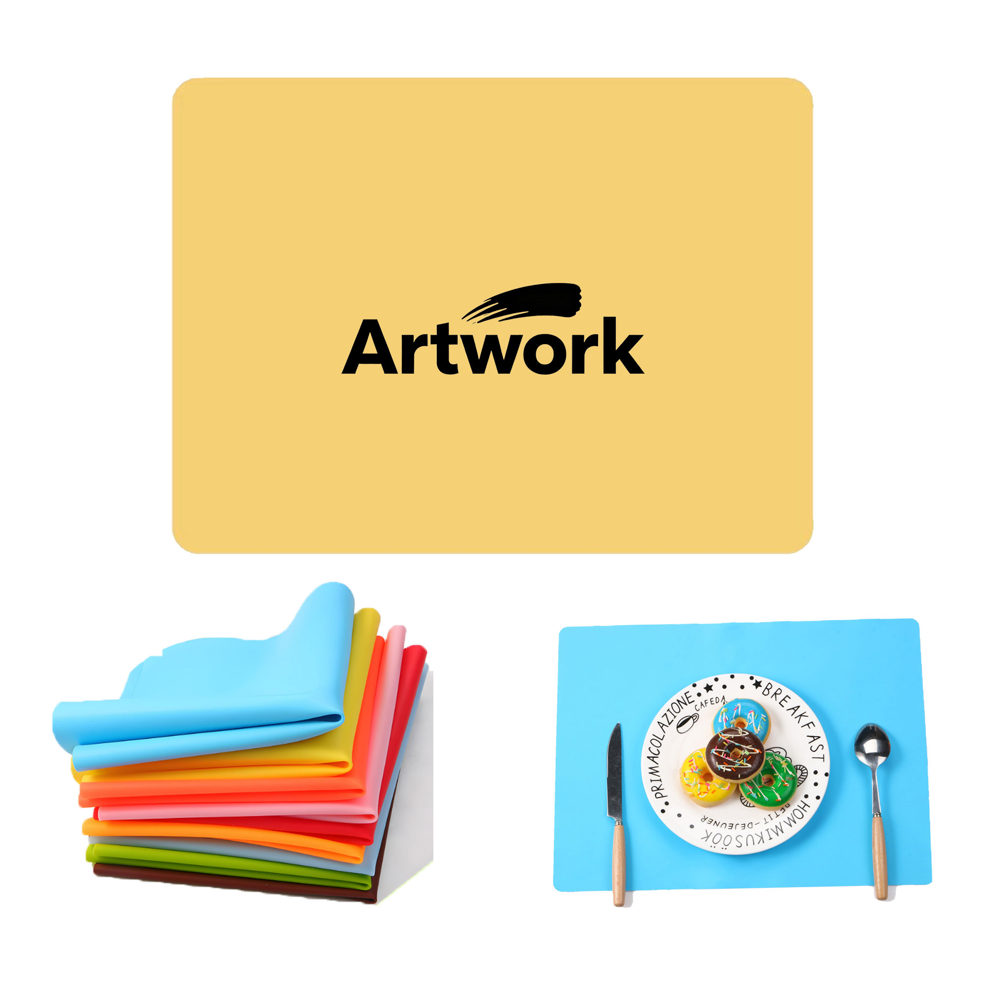Foldable Student Cutlery Table Mat 4