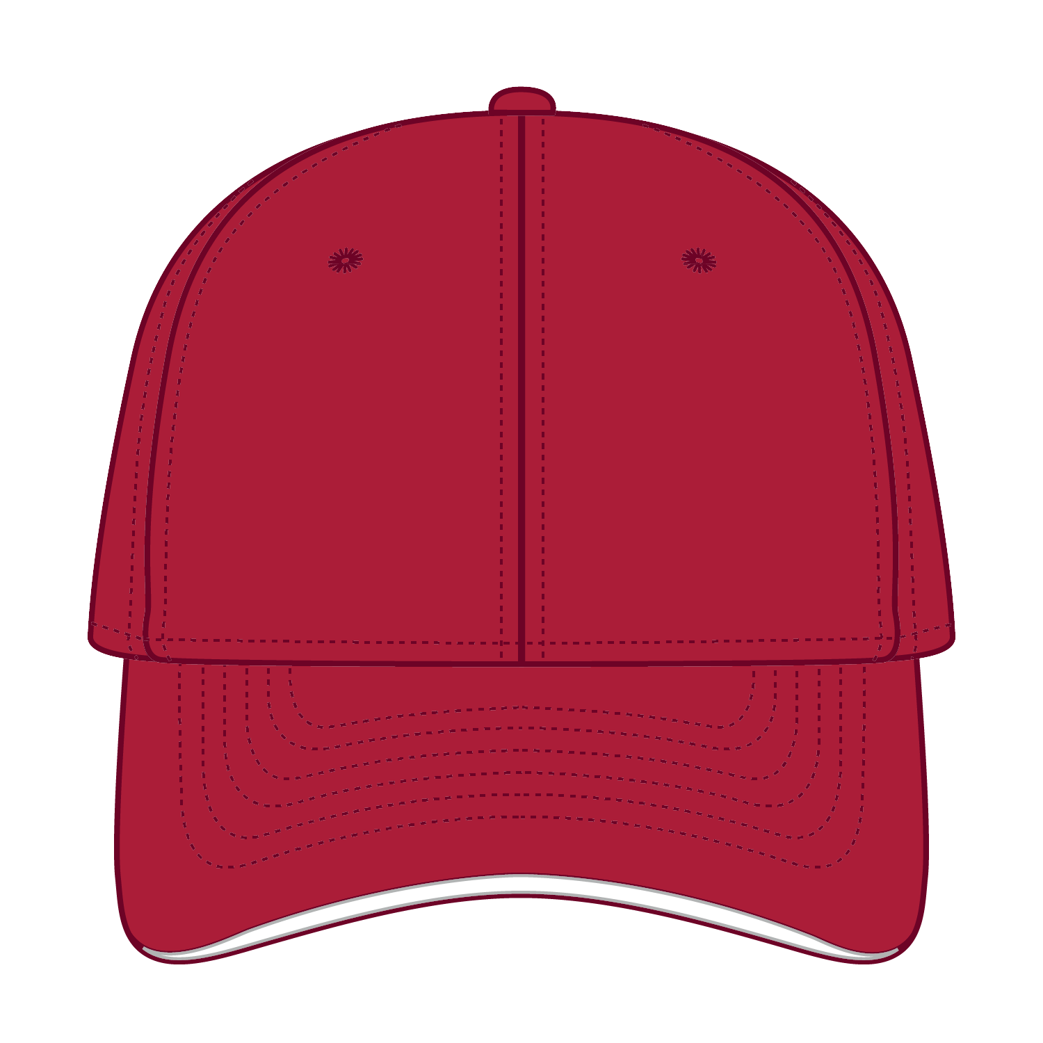 OTTO CAP 6 Panel Low Profile Baseball Cap 6