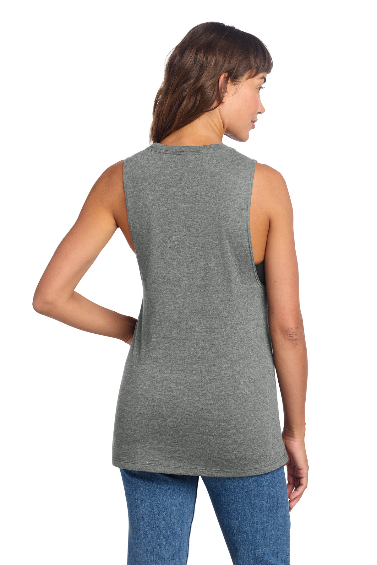 District Women's Perfect Tri Muscle Tank DT153 16