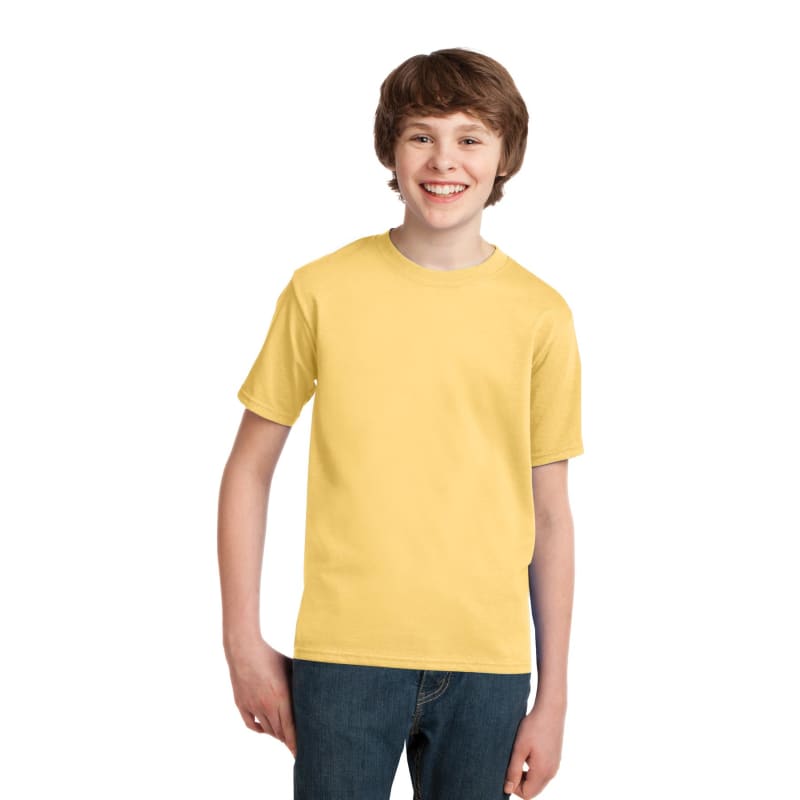 Port & Company Youth Essential Tee. 7
