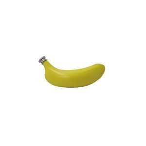 5oz Banana Shaped Stainless Steel Flask With Tightly Sealed Cap, custom water bottle with logo imprint 5