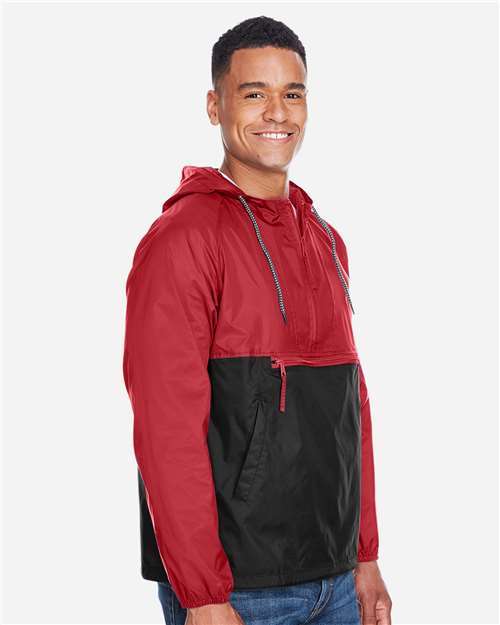 Men's Packable Hooded Nylon Jacket - M750 21