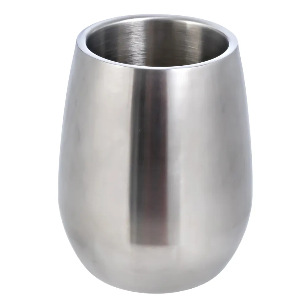 Stainless Steel Insulated Round 1-Bottle Chiller 5