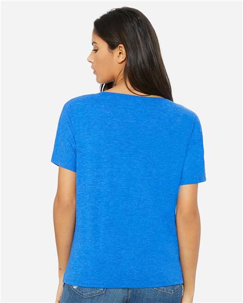 Women's Slouchy V-Neck Tee - 8815 55