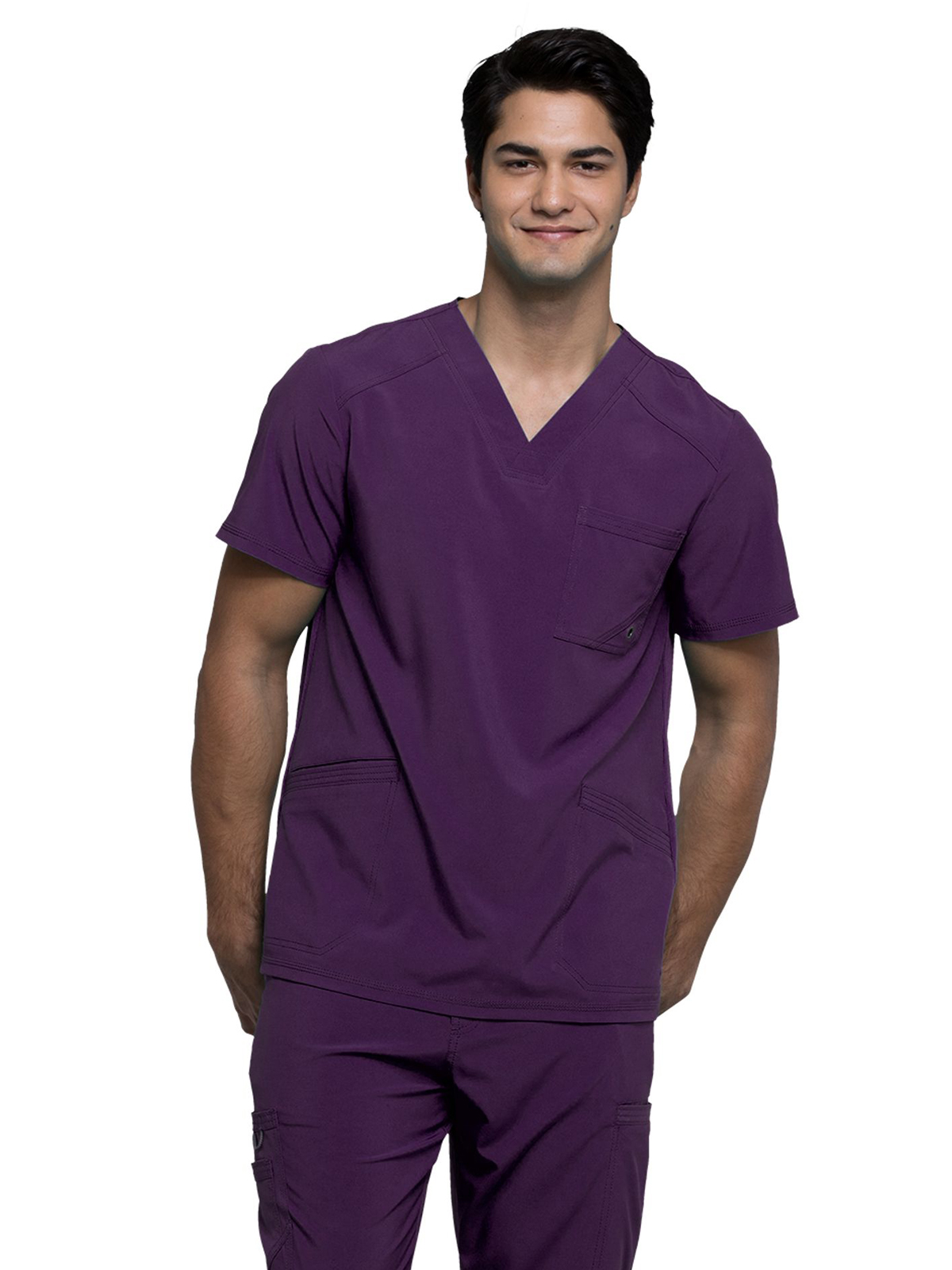 Infinity - Men's 3-Pocket V-Neck Top 10