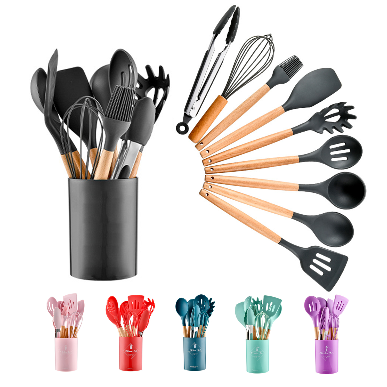 12 Pcs Kitchen Utensil Set 1