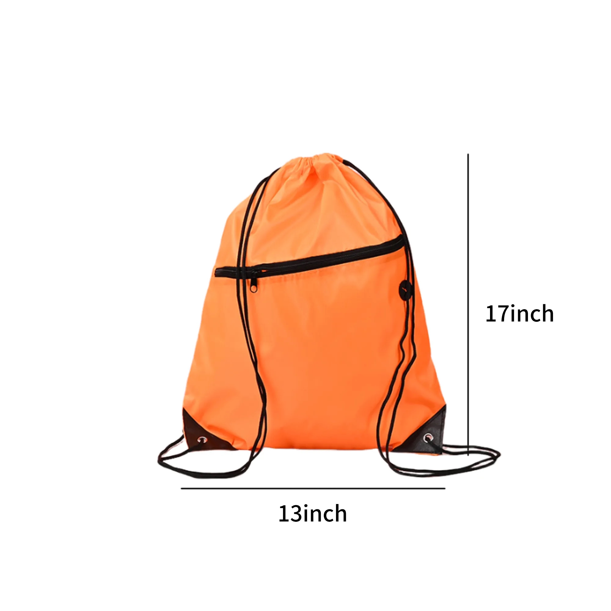 Waterproof Drawstring Backpack Polyester Practical for Hiking Beach 8