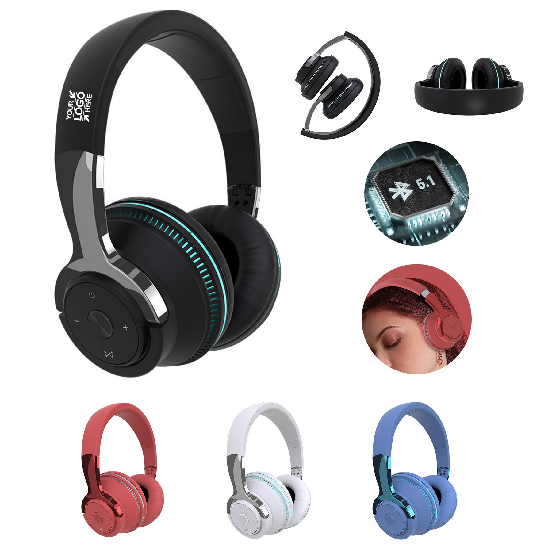 Wireless Bluetooth Headphone/Headset