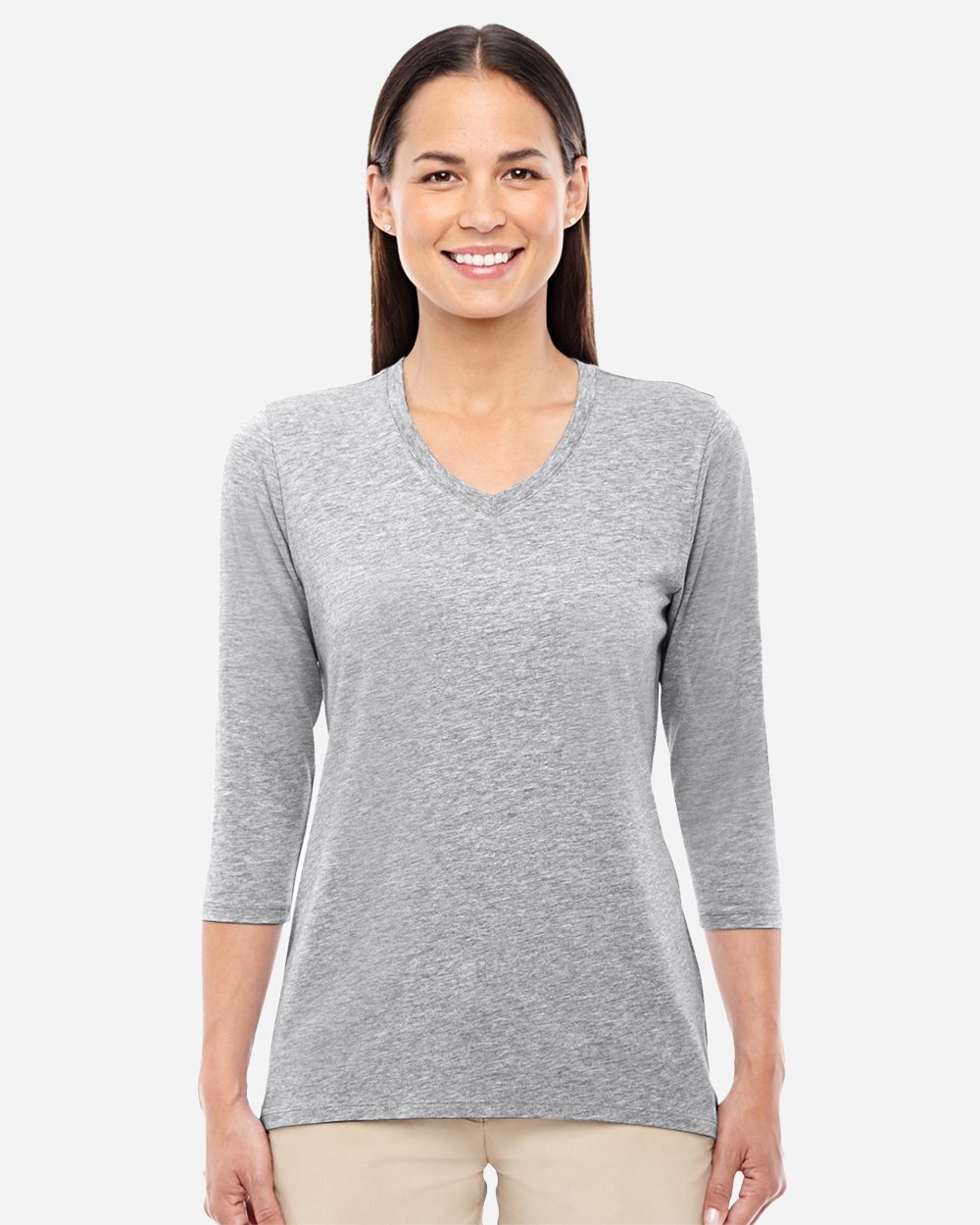Women's Perfect Fit™ Bracelet-Length V-Neck Top - DP184W 52