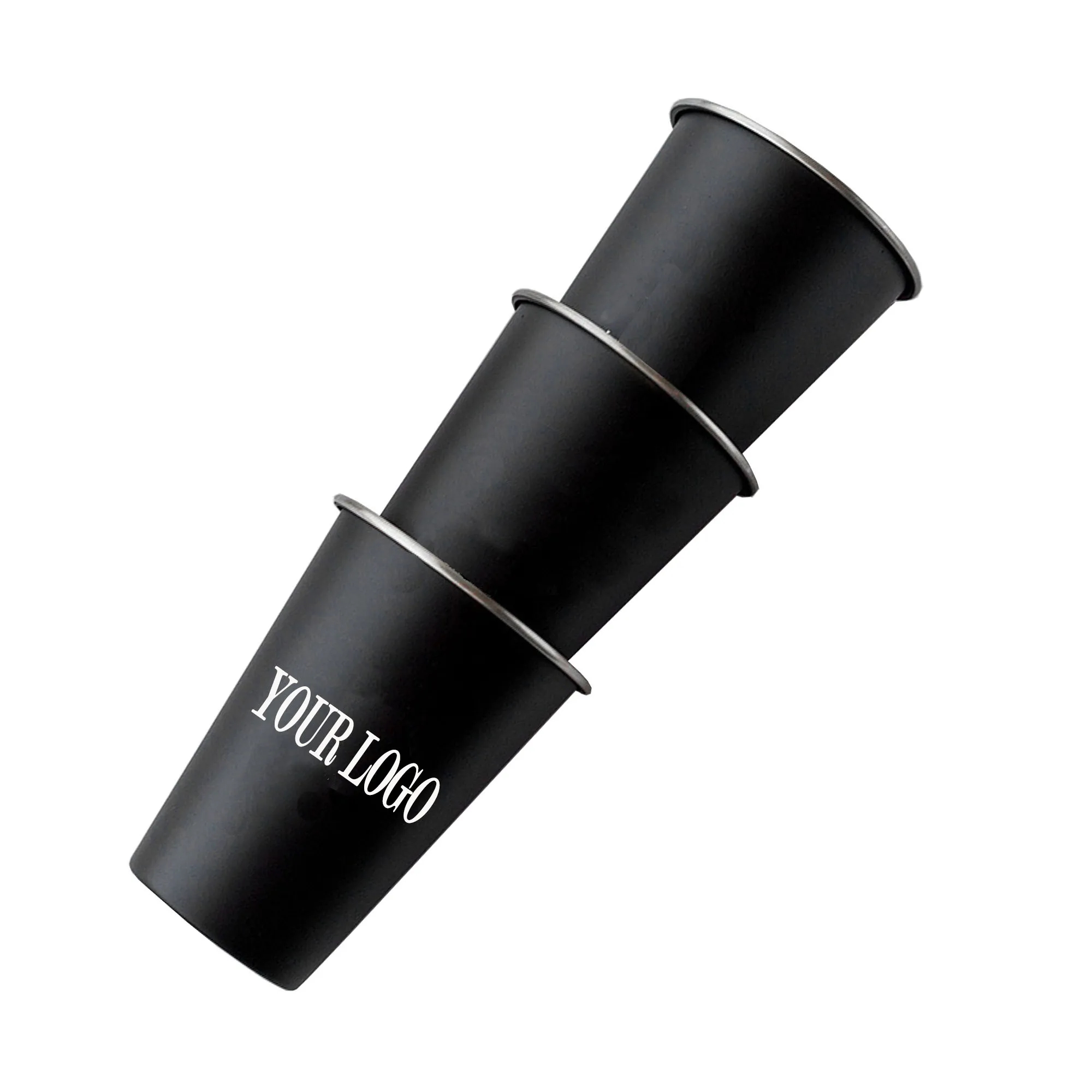 16oz  Stainless Steel Pint Cup  MOQ 100 4