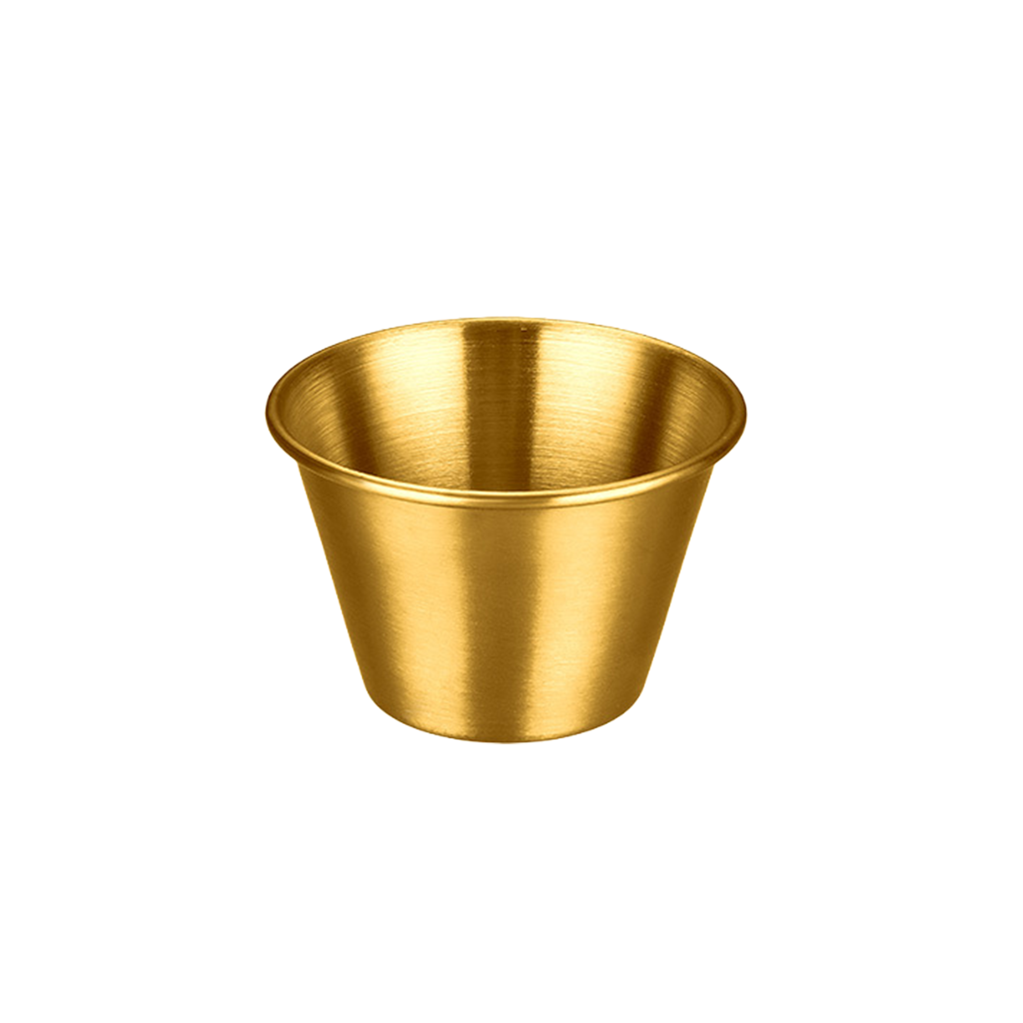 2.5oz Stainless Steel Condiment Sauce Cup 2