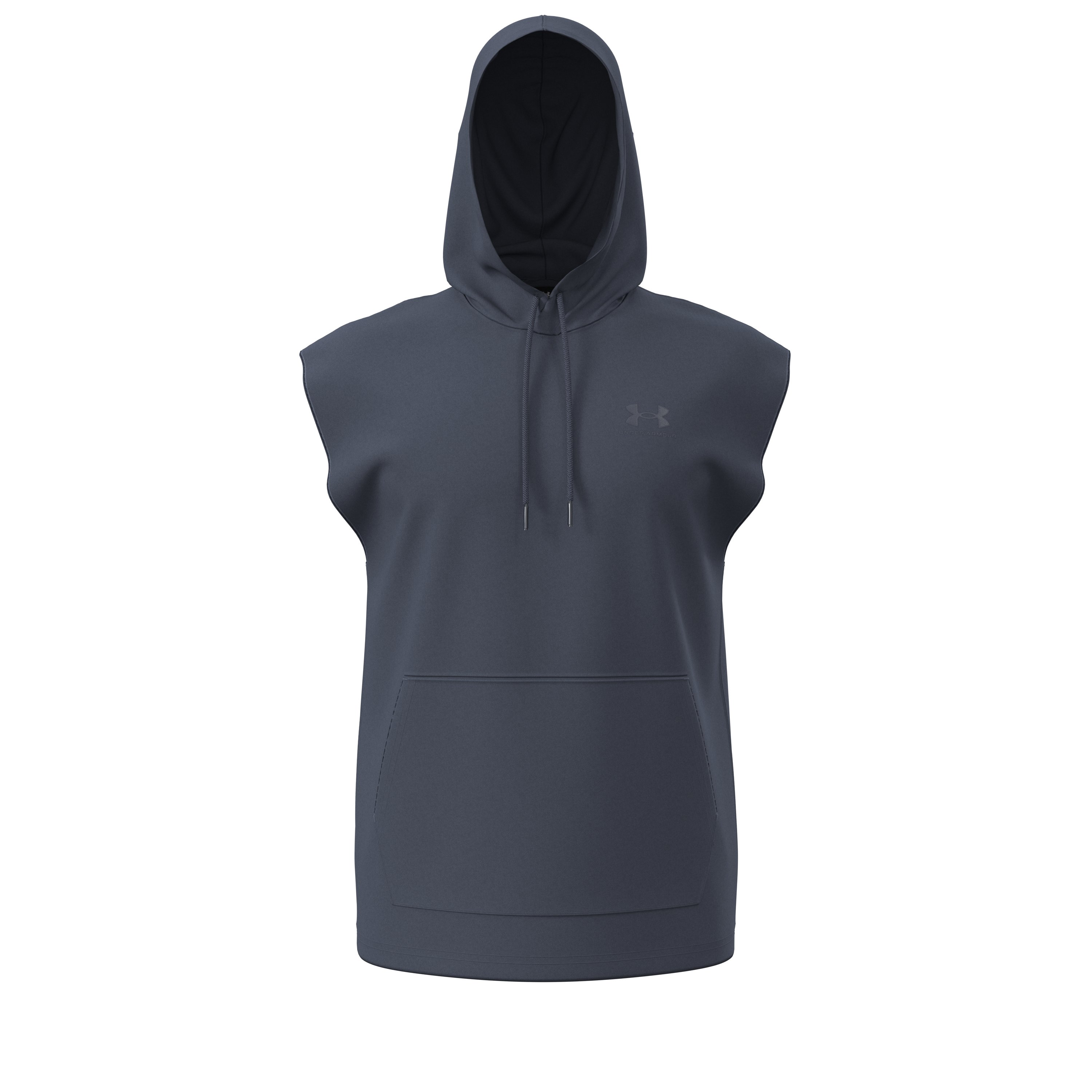 UA Icon Fleece Men's Sleeveless Hoodie, custom hoodie or sweatshirt with logo imprint 4