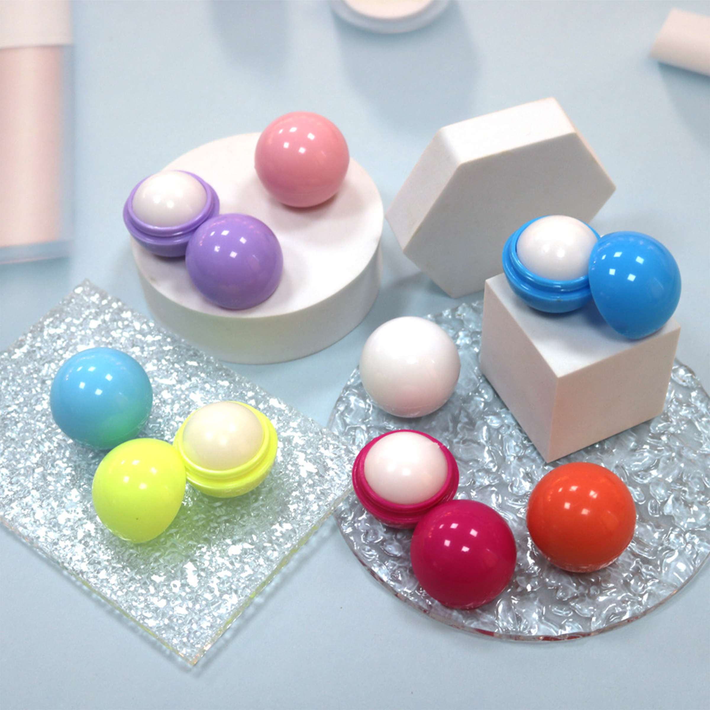 Plastic Creative Ball Lipstick 1
