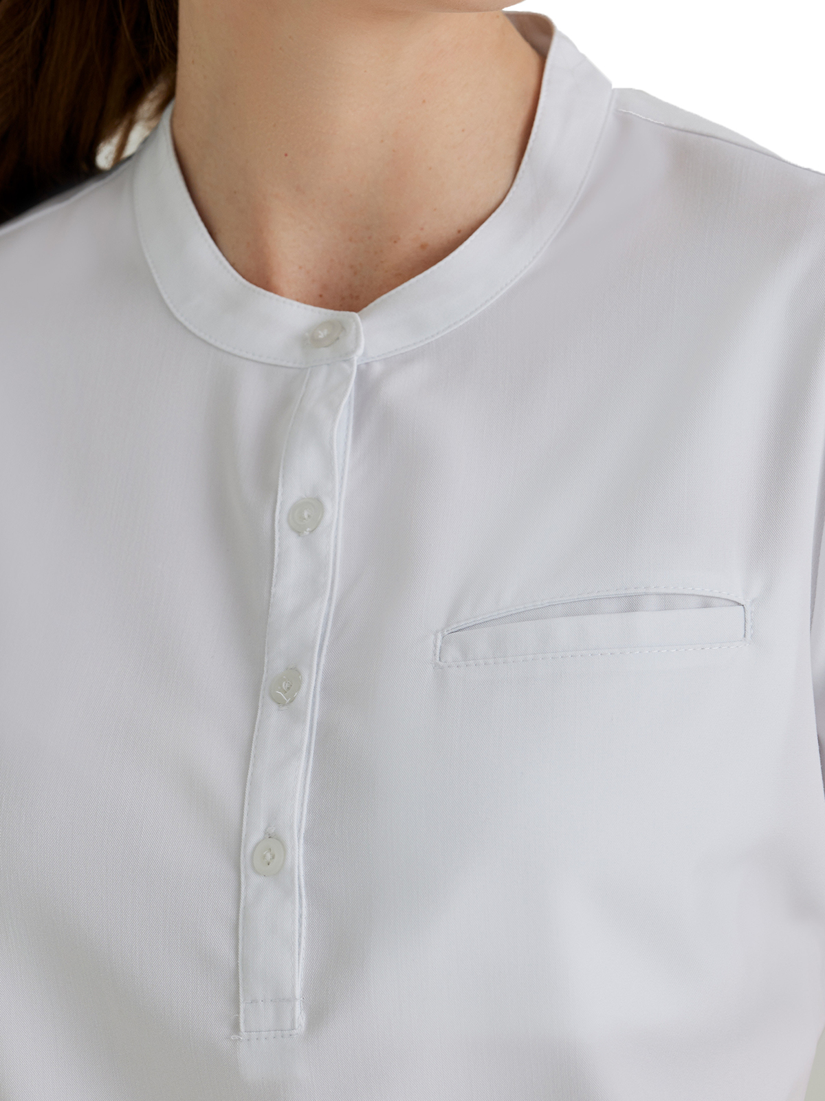 Barco Unify - Women's One-Pocket Henley Style Mission Scrub Top 11