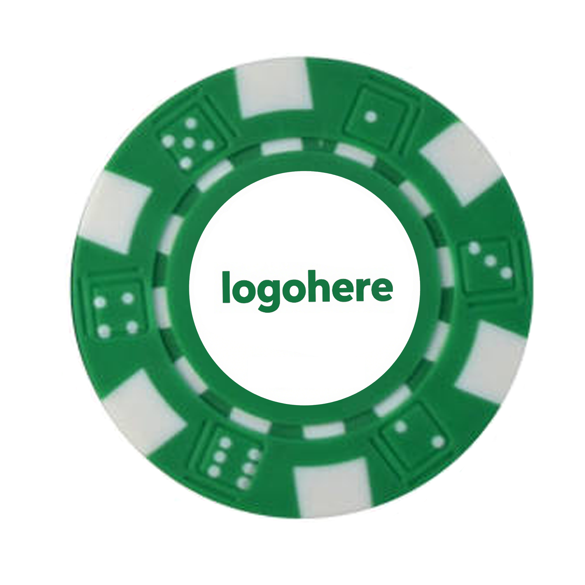 MOQ 100 Casino Grade 11.5g ABS Poker Chips 4